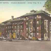 Postcard: Fairmount Hotel, Jersey City, NJ