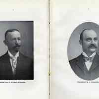          pp 6-7: photo Secretary C. Alfred Burhorn; Treasurer E.D. Vanderbilt
   