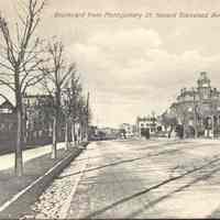 Postcard: Boulevard, Jersey City, NJ