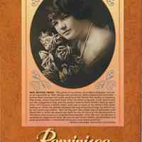 Photo of Anna Maria Gallagher, Sept., 1925 as published in Reminisces, Sept. 2008.