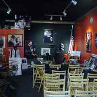 Digital image of the interior of the From Here to Eternity Sinatra Museum, Hoboken, April 21, 2004.