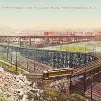 Postcard: New Viaduct, West Hoboken, NJ