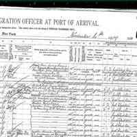         Nilsen, line 1, steerage manifest, arrival Nov. 10, 1914 pg 2 of 2
   