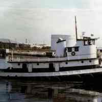          Photo 1: Former Lackawanna Railroad tugboat Orange, Florida, 1986
   