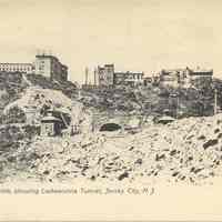 Postcard: Railroad, Hoboken, NJ