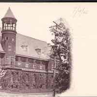 Postcard: Jersey City Club, Jersey City, NJ