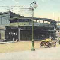 Postcard: Trolley, Hoboken, NJ