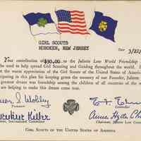          donation card 3-22-1950
   