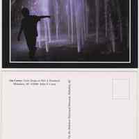 Postcard: Twin Drops at Pier A Fountain, Hoboken, NJ. Copyright 2006 John F. Conn. Published by HHM, 2008.