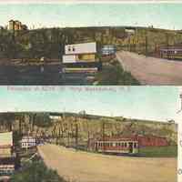 Postcard: Trolley, Weehawken, NJ