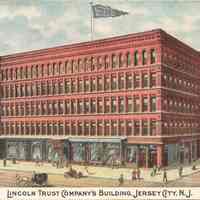 Postcard: Lincoln Trust, Jersey City, NJ
