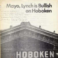          Article: Mayo, Lynch is Bullish on Hoboken. By Donald DeMaio, Center for Analysis of Public Issues, Princeton, N.J. Feb. 1977. picture number 10
   