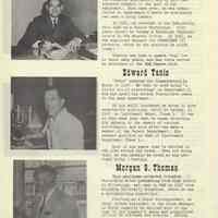         pg 10: Charles E. Stein; Edward Tanis; Morgan G. Thomas
   