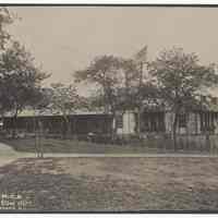 Postcard: Y.M.C.A. Hut, Hoboken, N.J. No date, circa 1919-1922.