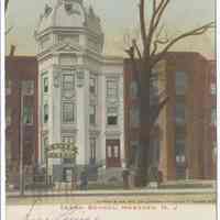 Postcard: Eagan School, Hoboken, N.J. Postmarked May 15, 1907. Issued 1906.