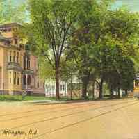 Postcard: Arlington, NJ, Midland Avenue