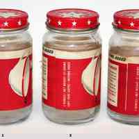          Three jars; right side view
   