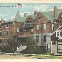 Postcard: Bayonne Hospital, Bayonne, NJ