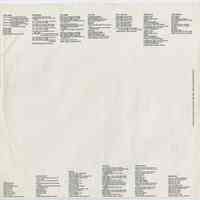          liner sleeve, side 2, lyrics
   