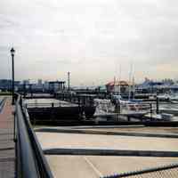          2: view northeast of riverfront walkway, marina, Pier 13
   