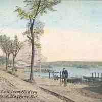 Postcard: West First Street, Bayonne, NJ