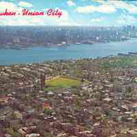 Postcard: View, Weehawken, NJ