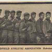 Photo of Windfield Athletic Association, Hoboken, N.J. baseball team as published in unknown baseball publication, ca. June 1908.