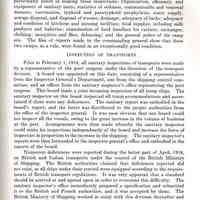          pg 265 Camp Inspections; Inspections of Transports
   