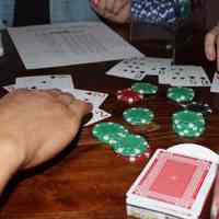          1127 five card stud poker table
   