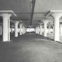 Digital image of B+W photo of former Maxwell House Coffee plant interior, Can Factory, 3rd Floor, Hoboken, 2003.