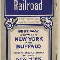 Timetable: Lackawanna R.R., ... Between New York & Buffalo ...; N.Y., Chicago, St. Louis. June 16, 1912.