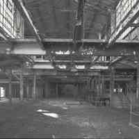 Digital image of B+W photo of former Maxwell House Coffee plant interior, Extraction Building, 2nd Floor, Hoboken, 2003.