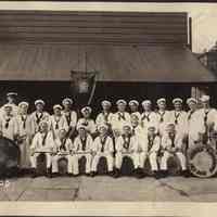 Digital image of photo of the Hoboken Playgrounds Field Band, Hoboken,1929.
