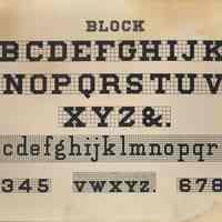          leaf 3 Block lettering
   