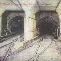 Postcard: Railroad, Hoboken, NJ