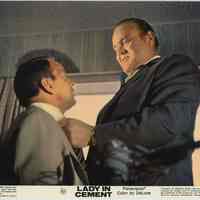 Lobby card: "Lady in Cement." Frank Sinatra with Dan Blocker. 20th Century Fox, 1968.