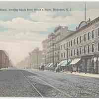 Postcard: Washington Street, looking South from Brook