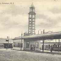 Postcard: Trolley, Hoboken, NJ