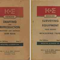 Catalog of Keuffel & Esser Co., New York; 41st edition, in two parts. Oct.-Dec., 1949.