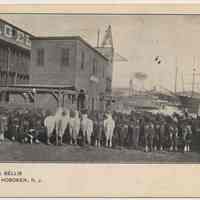 Postcard: Jagels & Bellis, Coal Trestle, Hoboken, N.J. Postmarked Sept. 28, 1911.