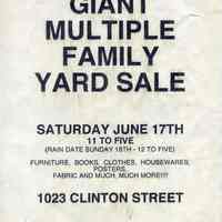          Gate Sale 002. 06-27-1995 1023 Clinton St
   