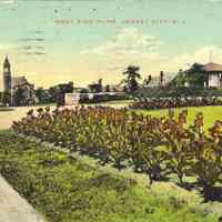 Postcard: Lincoln Park (formerly West Side Park), Jersey City, NJ