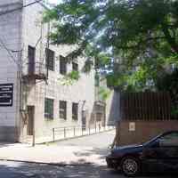          13: view east of back of building from Clinton Street
   