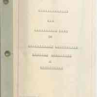 Specifications for Electrical Work for Maneuvering Laboratory, Stevens Institute of Technology. Hoboken, no date, ca. 1930.