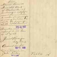          document 1: detail reverse with file title and action dates
   