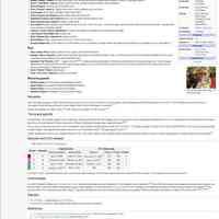 Screen capture of Wikipedia entry for Cake Boss as present April 12, 2011.