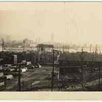 Sepia-tone photos, 4, of Lawson & Macmurray Lumber Co., 11th & Hudson Sts., Hoboken, 1938.