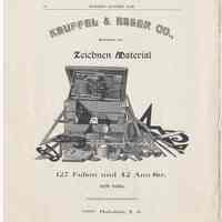          pg 16: ad Keuffel & Esser Co, New York; Fabrik: Hoboken, N.J.
   