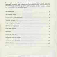          pg iv, table of contents
   