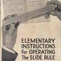 Elementary Instructions for Operating the Slide rule. Copyright 1928 by Keuffel & Esser Co., probably 1942-1950 printing.